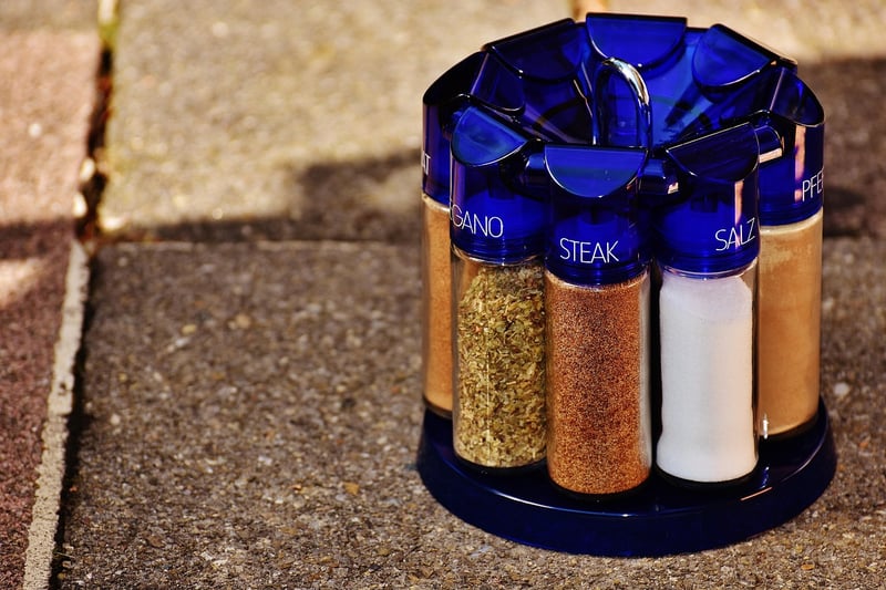 Assortment of exotic spices